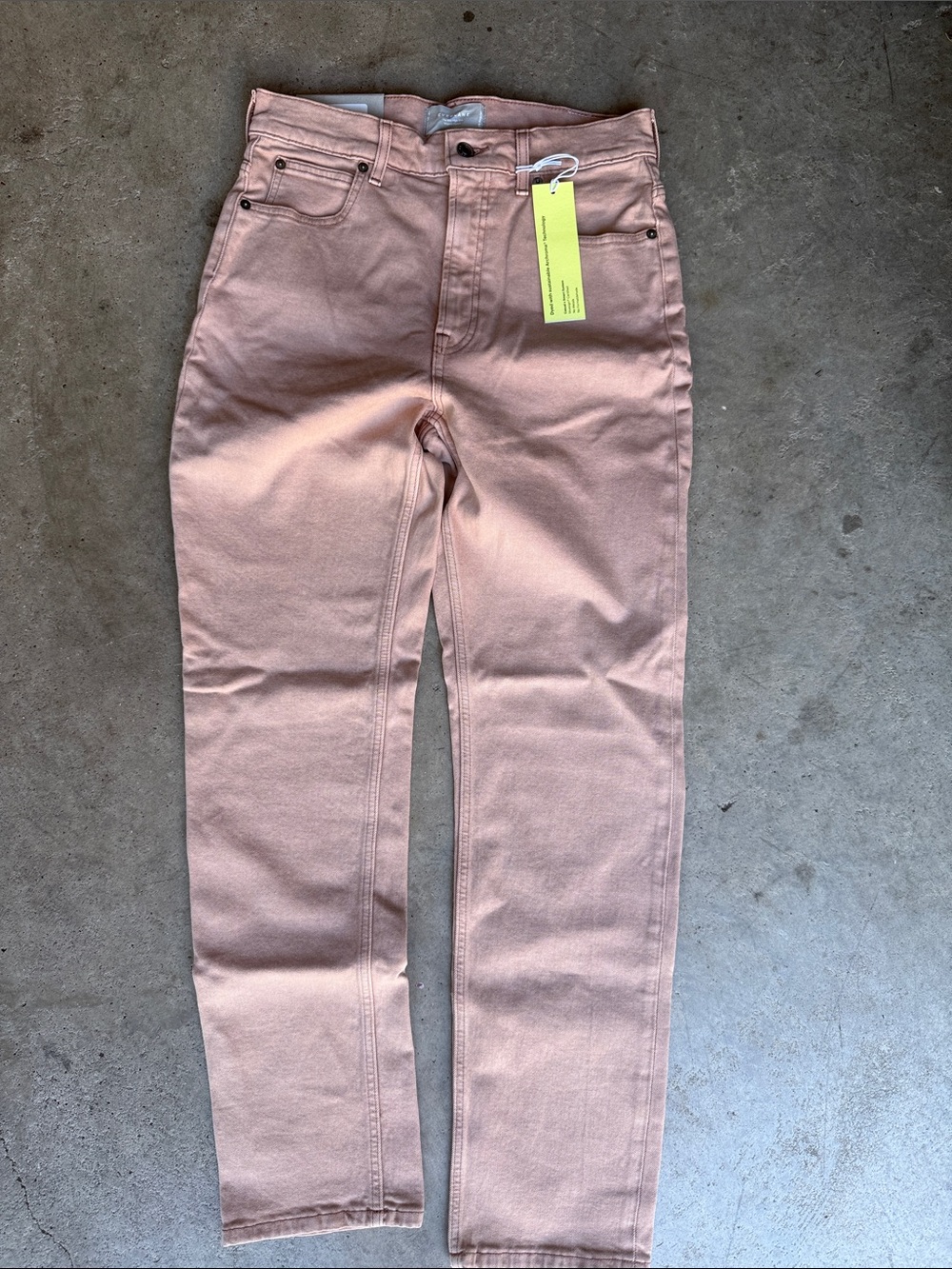 Everlane Slim Clay Color Slim-Leg Jeans
